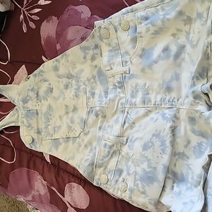 Girls overall shorts